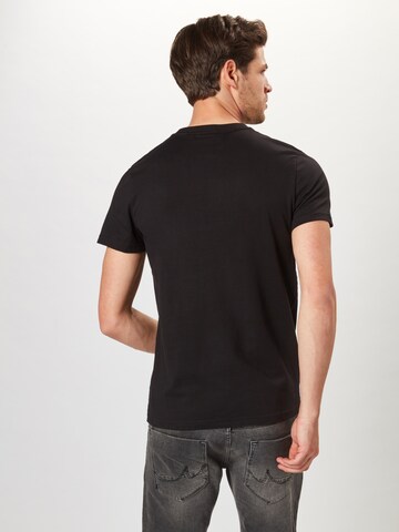T-Shirt Superdry en noir : derrière