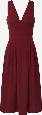 WAL G. Cocktail Dress in Red: front