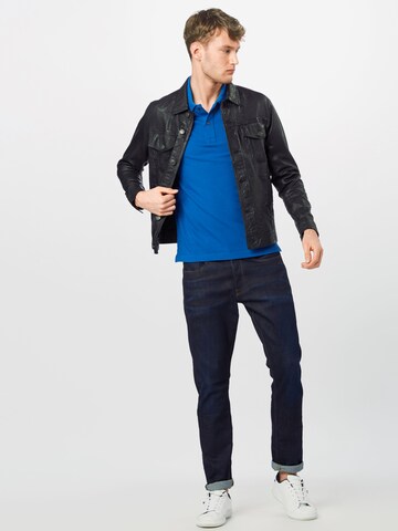 LACOSTE Slim fit Shirt in Blauw