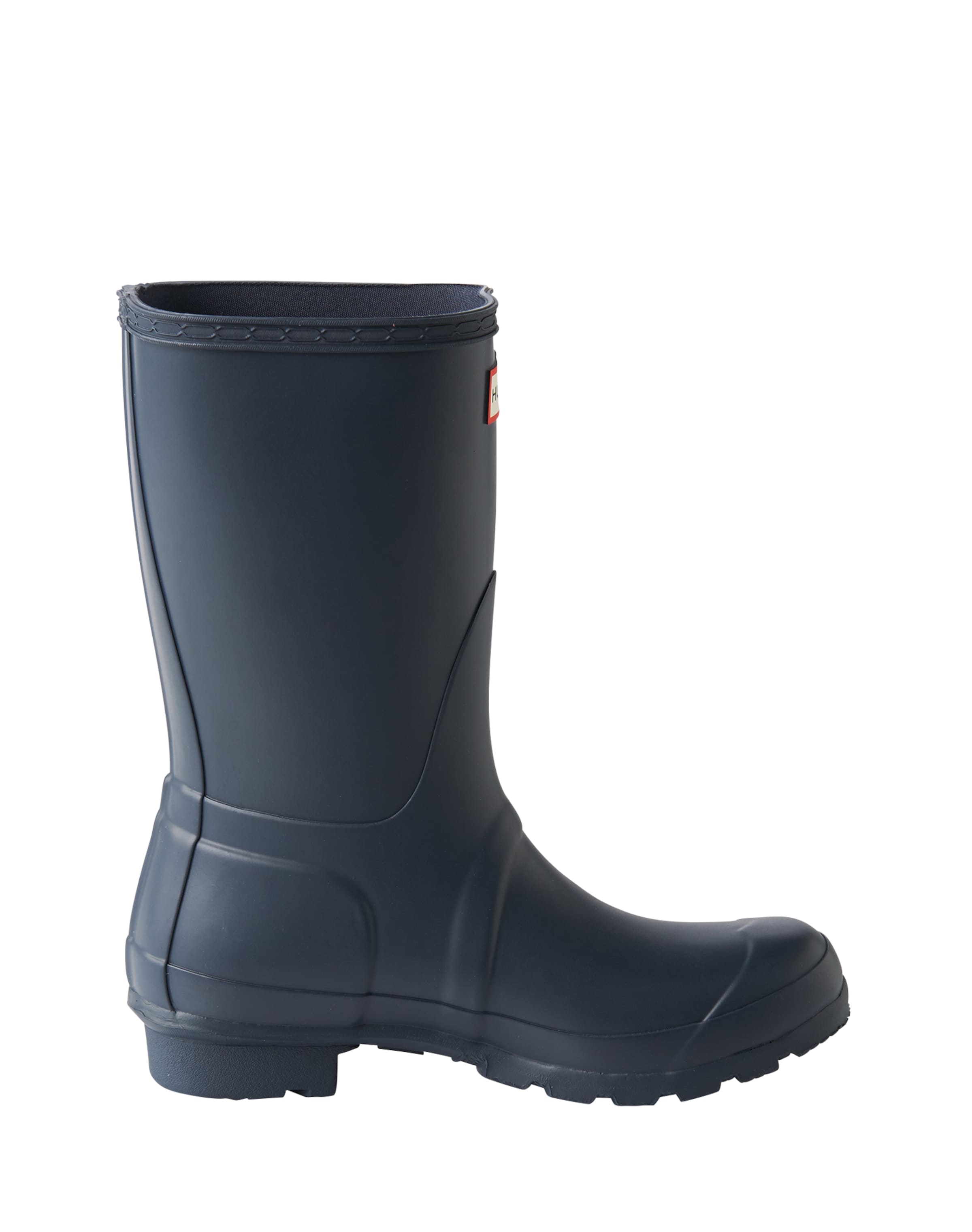 HUNTER Rubber boot in Blue: side