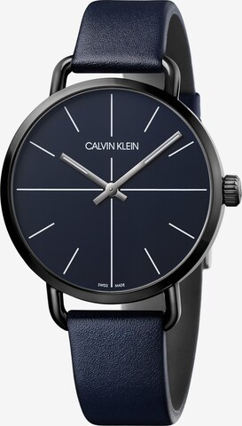 Calvin Klein Analoog horloge in Blauw: voorkant