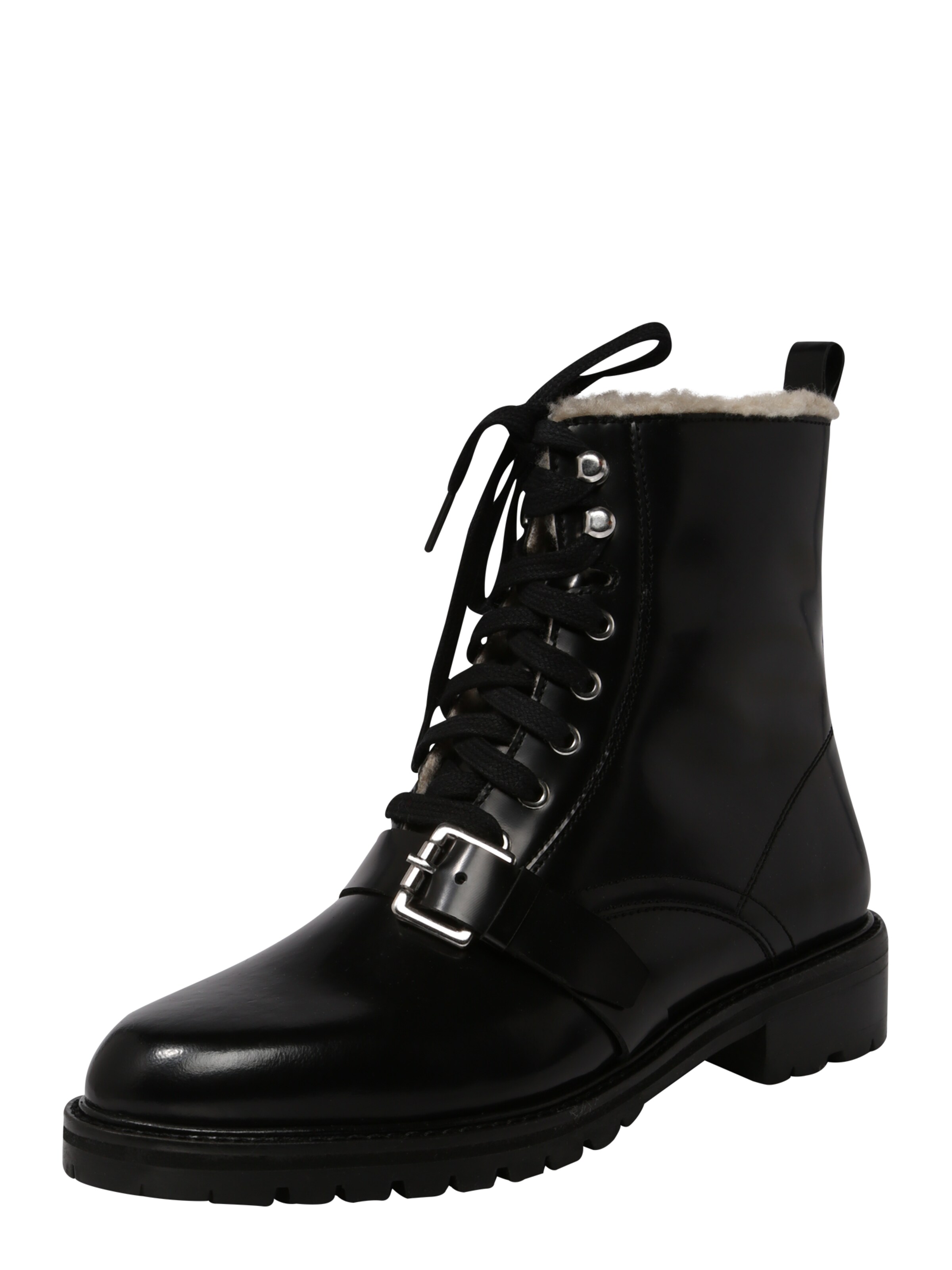 ABOUT YOU - Veterlaarsjes 'Milana' in de kleur Zwart