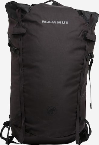 Rucsac sport 'Trion 18' de la MAMMUT pe negru: față