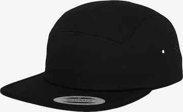 Flexfit Cap 'Classic Jockey' in Black: front