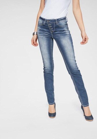 ARIZONA Skinny Jeans 'Shaping' in Blue: front
