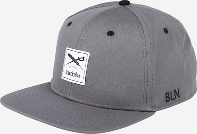 Iriedaily Boné 'Daily Flag 20 Snapback' em acinzentado / preto / branco, Vista do produto