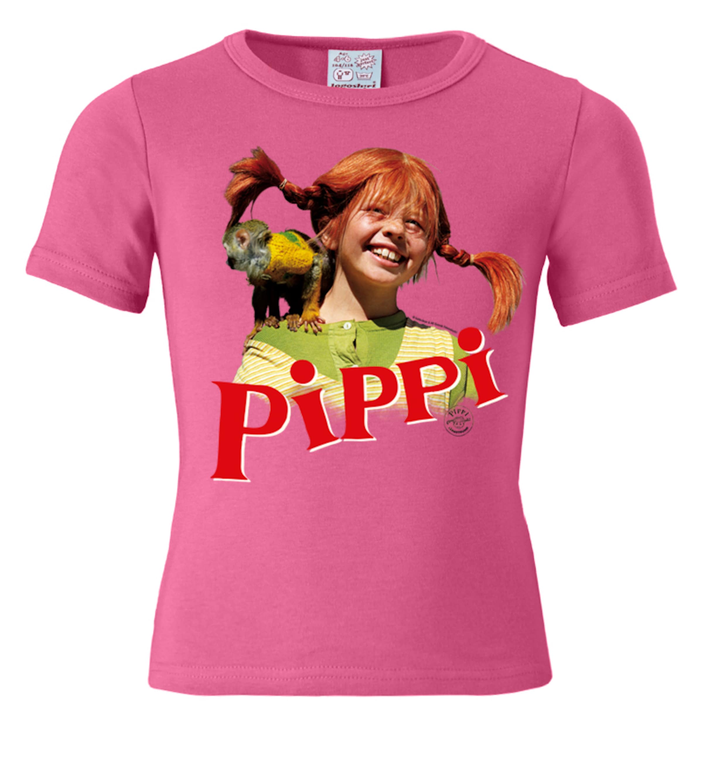 LOGOSHIRT Shirt in Pink: front