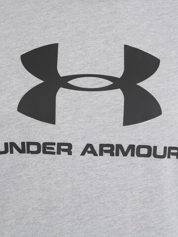 UNDER ARMOUR Regular Fit Sportshirt in Grau