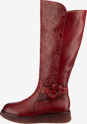 Laura Vita Stiefel 'Idcao' in Rot: front