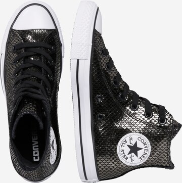 CONVERSE Sneakers hoog 'Chuck Taylor All Star-Hi' in Zwart