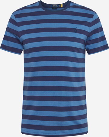 T-Shirt Polo Ralph Lauren en bleu : devant