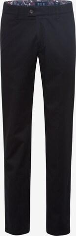 BRAX Regular Chino Pants 'Jim-S' in Black: front