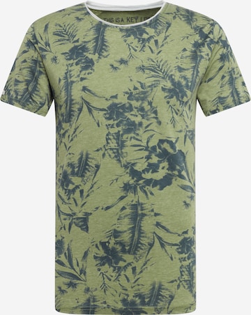 Key Largo Shirt 'Thrill' in Green: front