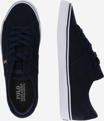 Polo Ralph Lauren Sneakers laag 'Sayer' in Blauw: zijkant