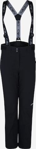 Regular Pantalon outdoor CMP en noir : devant