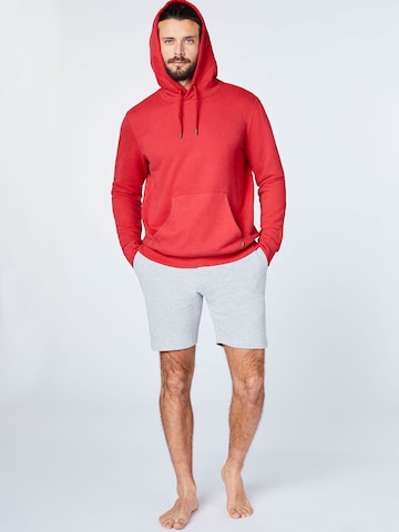 CHIEMSEE Regular fit Αθλητική μπλούζα φούτερ σε κόκκινο