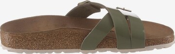 BIRKENSTOCK Pantolette 'Yao' i grön