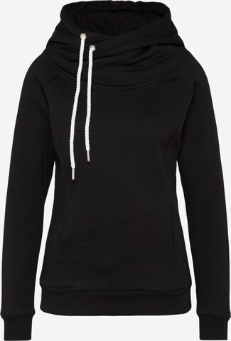 Urban Classics Sweatshirt in Zwart: voorkant