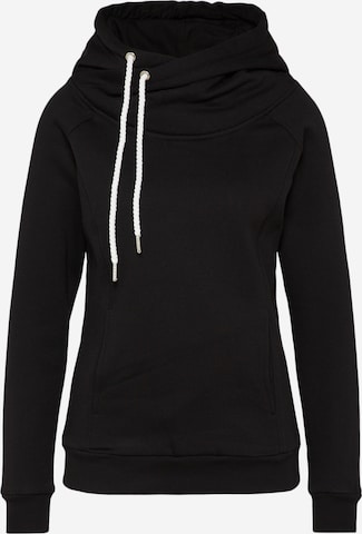 Urban Classics Sweatshirt in Black: front