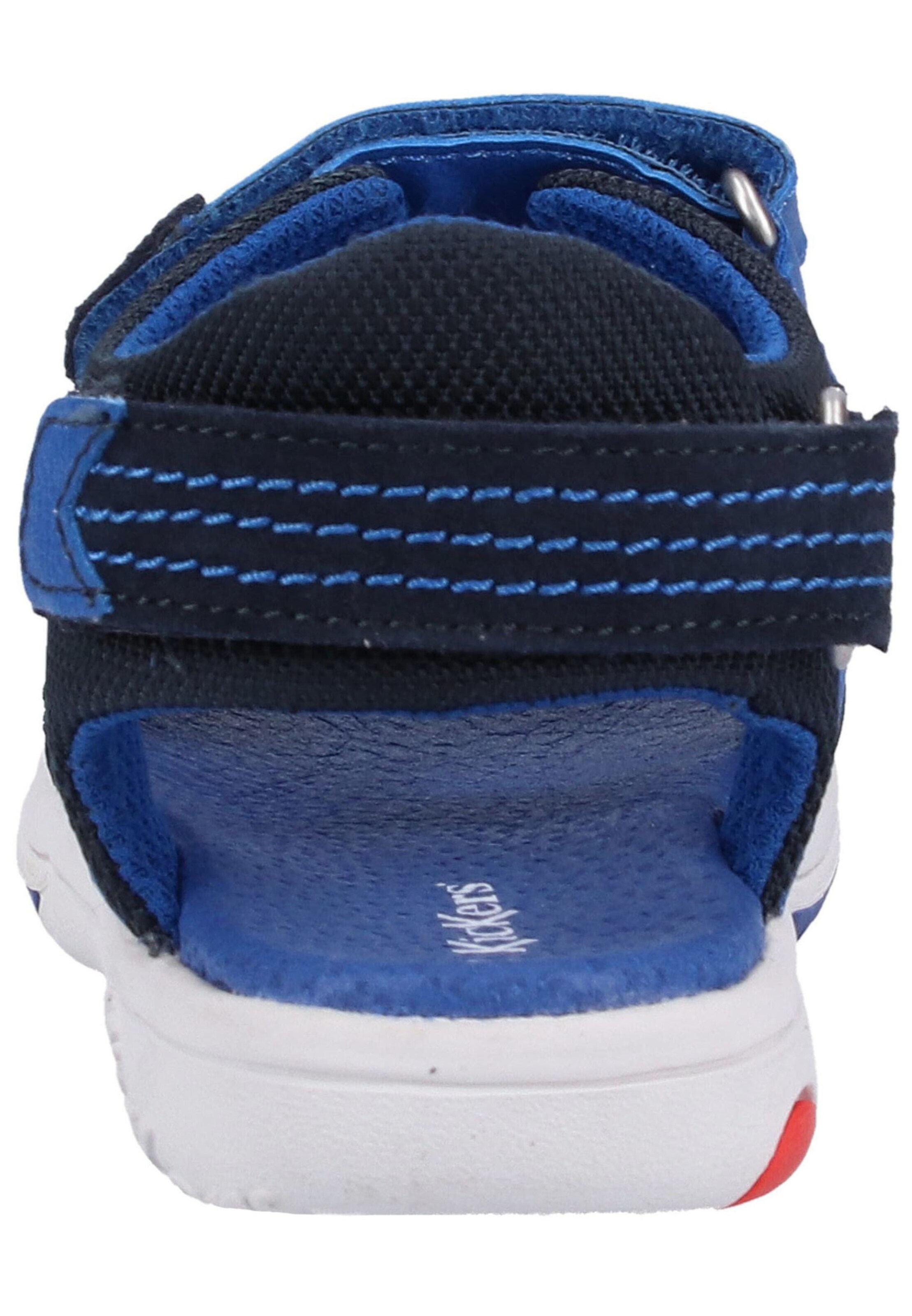 Calzatura aperta di Kickers in blu