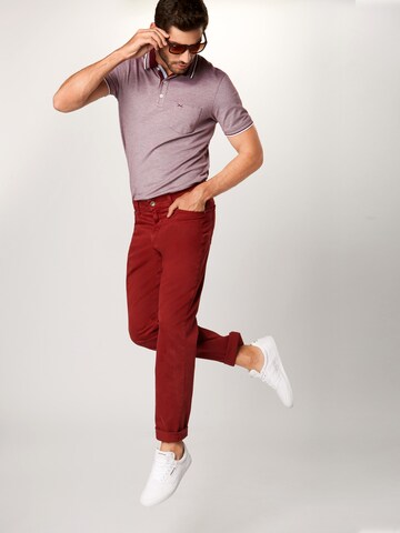 regular Pantaloni 'Cooper Fancy' di BRAX in rosso