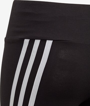 ADIDAS SPORTSWEAR Skinny Urheiluhousut '3-Stripes ' värissä musta