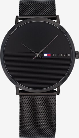 Montre à affichage analogique TOMMY HILFIGER en noir : devant