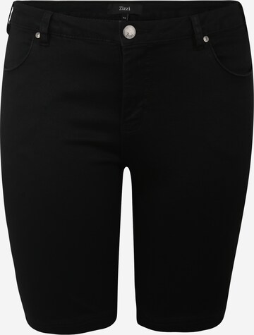Zizzi Skinny Jeans 'Emily' in Black: front