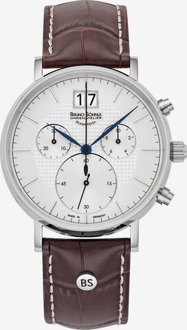 Bruno Söhnle Analog Watch in Brown: front