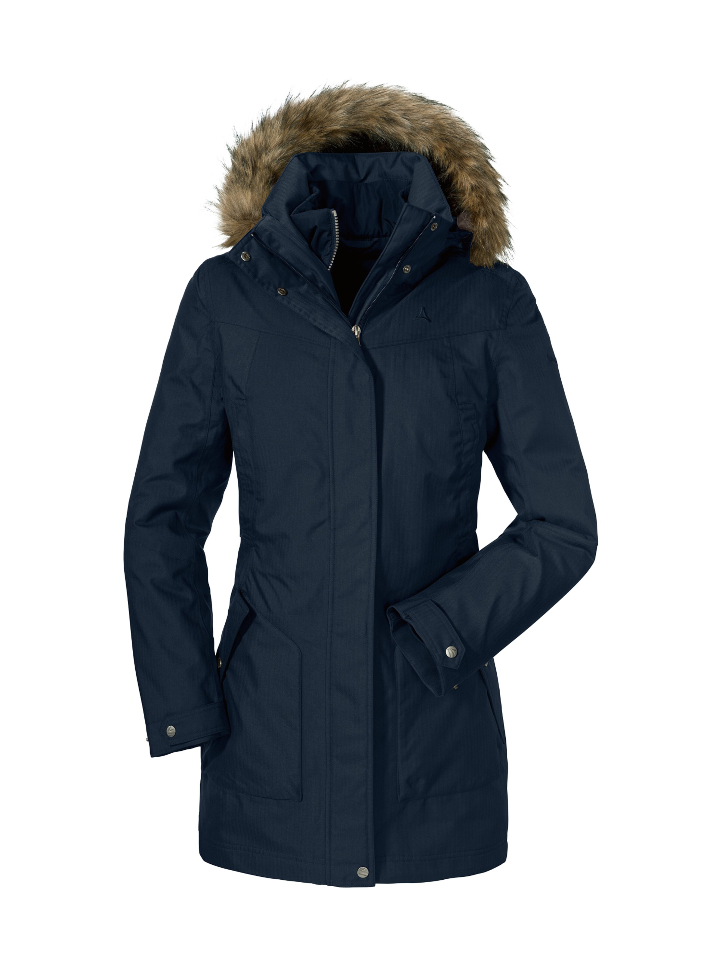 Schöffel - Mantel '3in1 Jacket Genova2' in dunkelblau