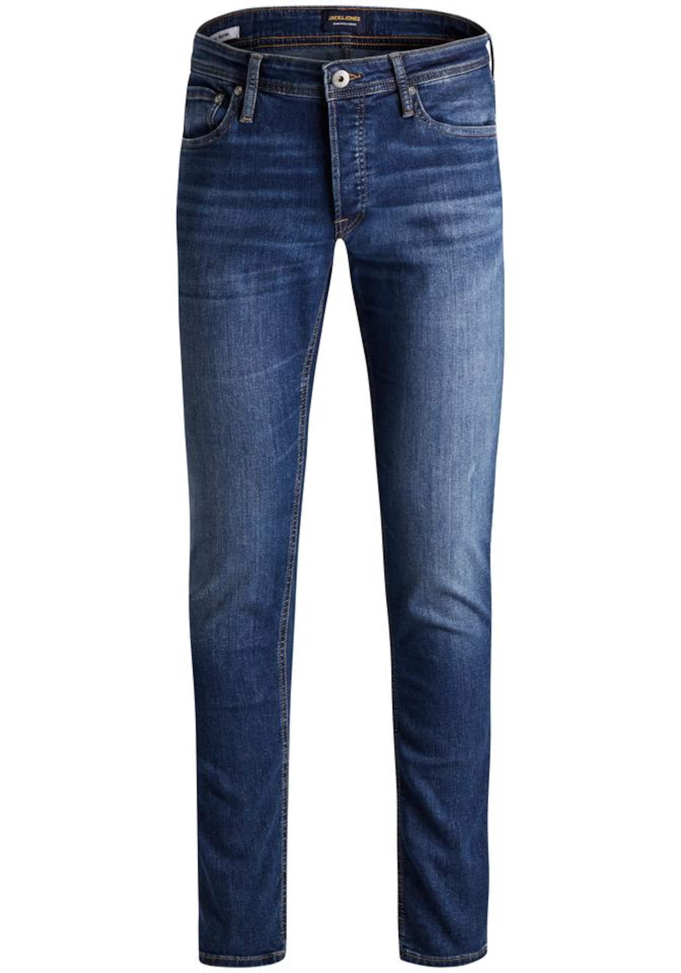 JACK & JONESSlimfit Traperice 'JJIGlenn JJOriginal' - plava boja: prednji dio