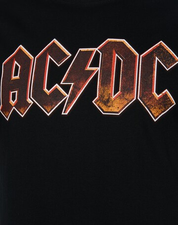 Merchcode T-Shirt 'AC/DC Voltage' in Schwarz