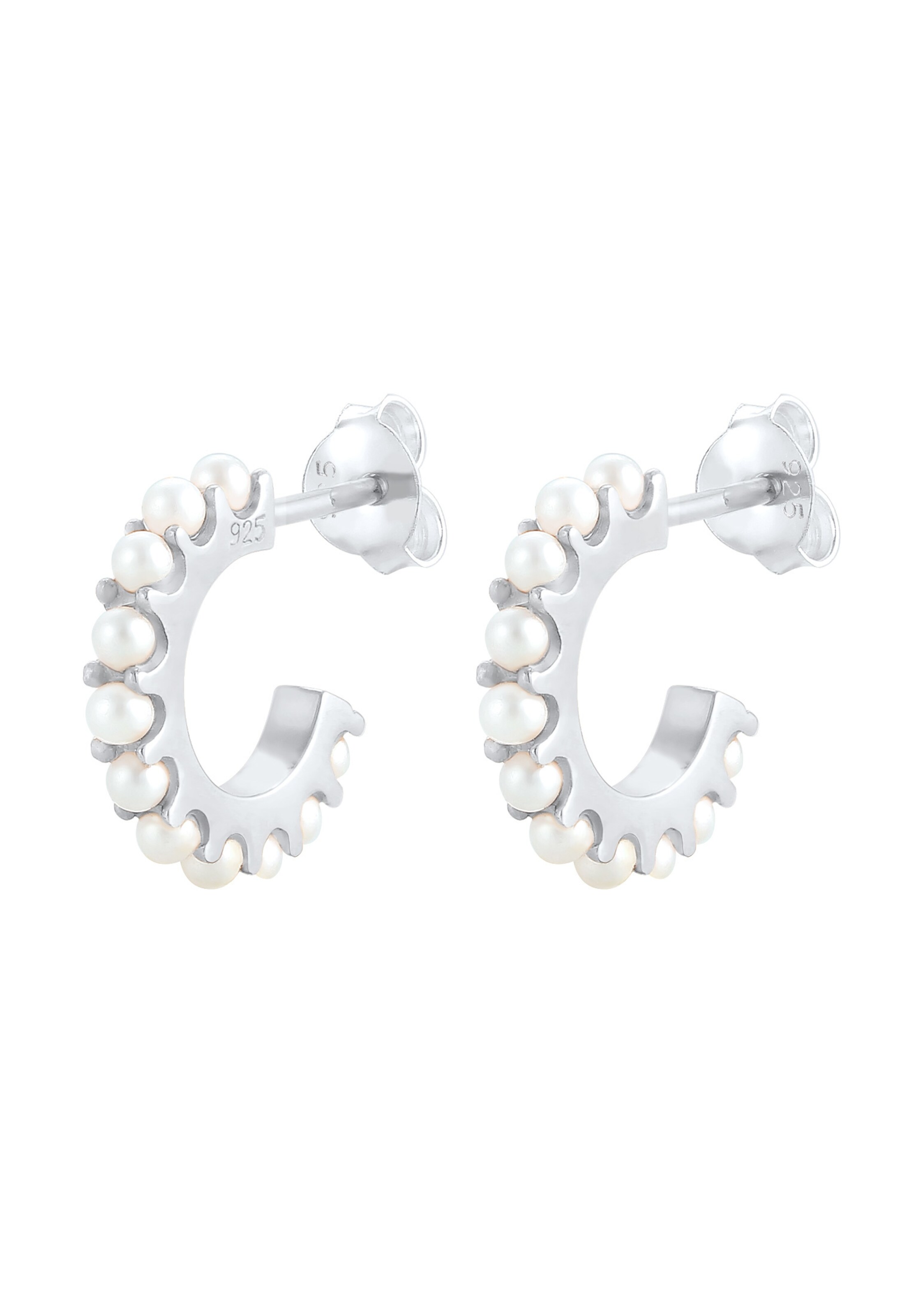 ELLI Earrings in Silver: front