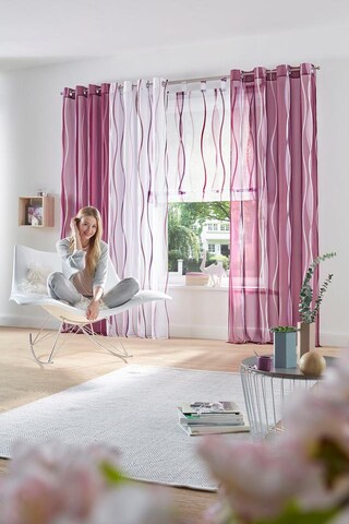 MY HOME Curtains & Drapes in Pink