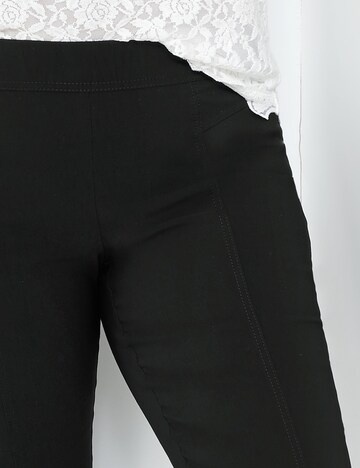 SAMOON Regular Pants 'Las Vegas' in Black