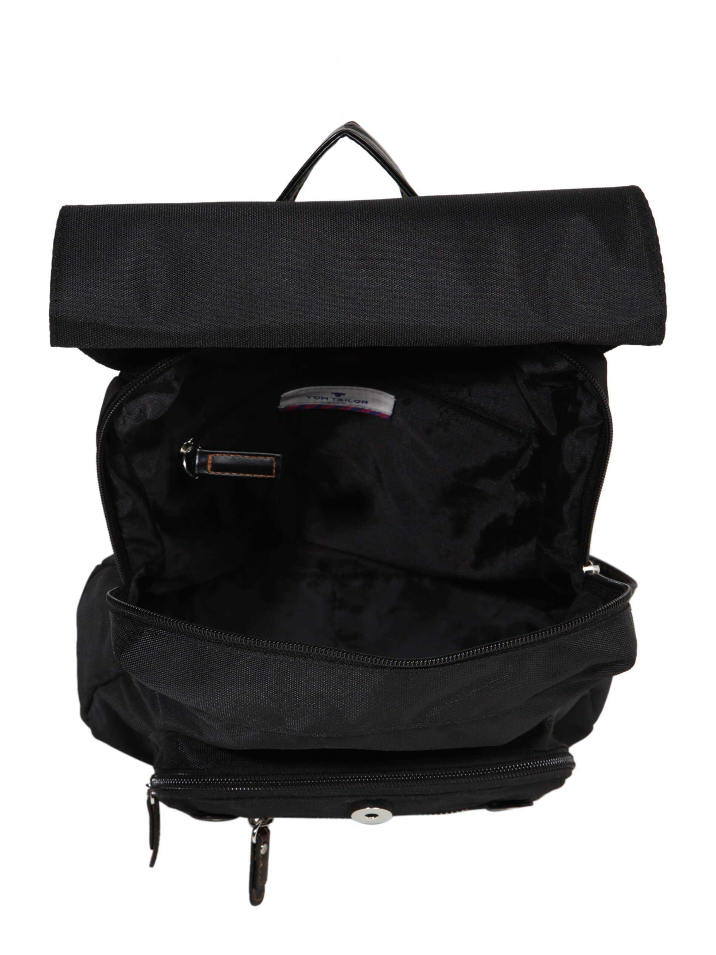 Sac à dos 'Rina' TOM TAILOR en noir : au dessus