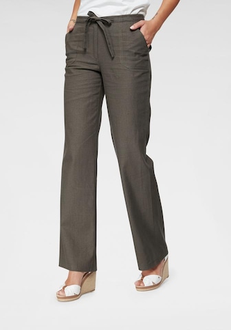 CHEER Loose fit Pants in Grey: front