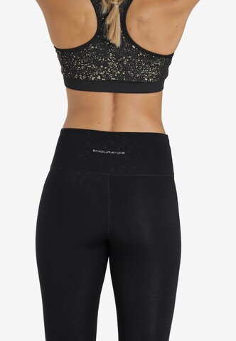 ENDURANCE Skinny Workout Pants 'Alec' in Black