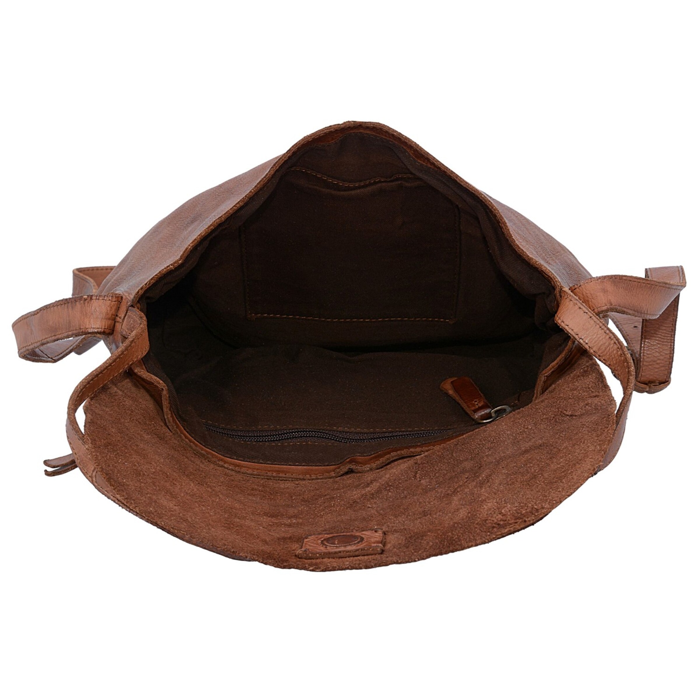 Borsa a spalla 'Submari' di Harold's in marrone