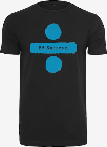 Mister Tee Shirt 'Ed Sheeran' in Schwarz: predná strana