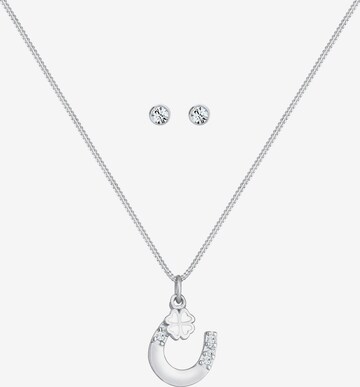 ELLI Jewelry Set in Silver: front