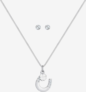 ELLI Jewelry Set in Silver: front