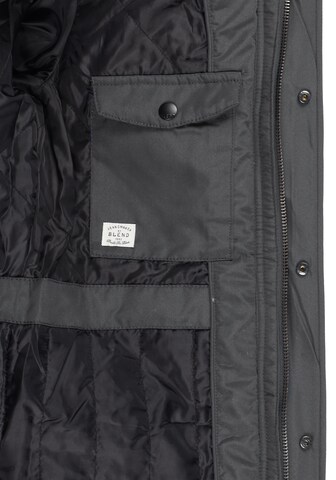 BLEND Winter Jacket 'Polygon' in Grey