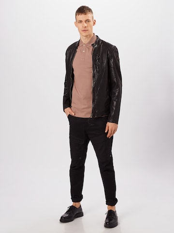 G-STAR Shirt 'Dunda' in Bruin