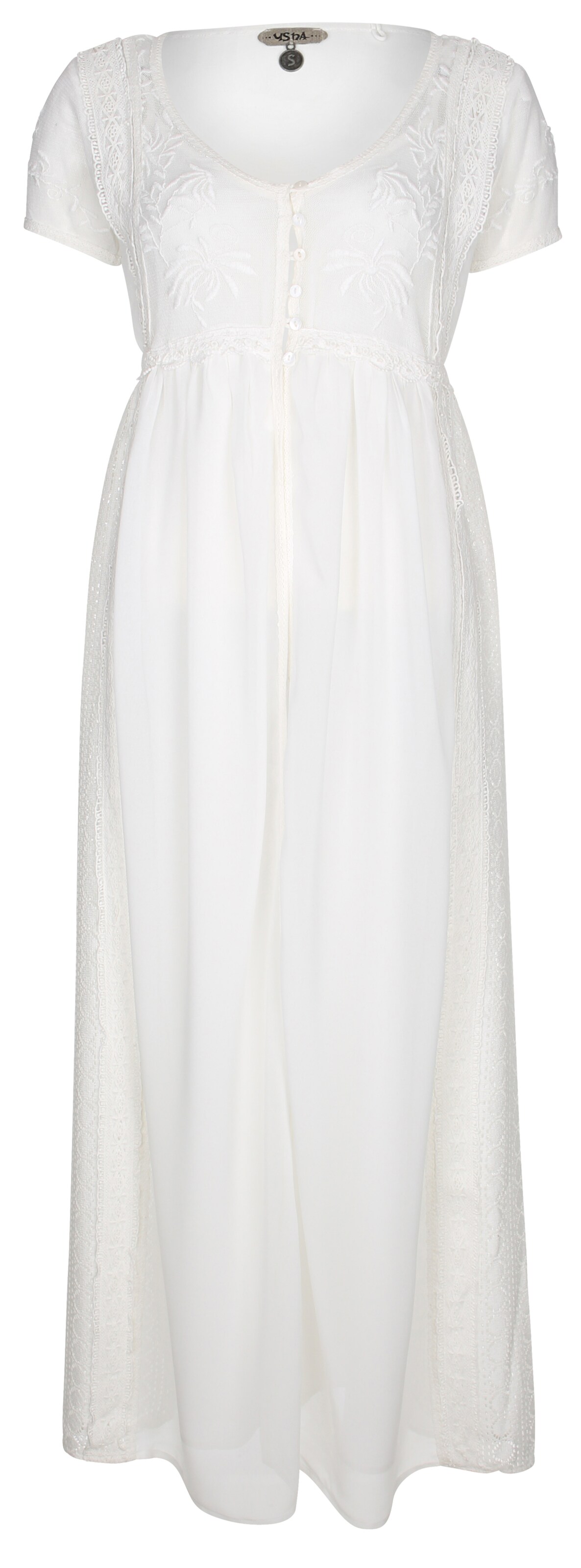 Usha - Jurk in de kleur Wit