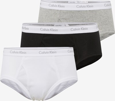 Calvin Klein Underwear Slips im 3er-Pack in graumeliert / schwarz / weiß, Produktansicht