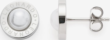 LEONARDO Earrings in White: front