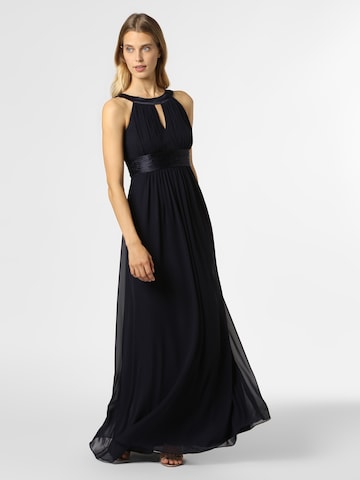 Marie Lund Abendkleid in Blau: predná strana