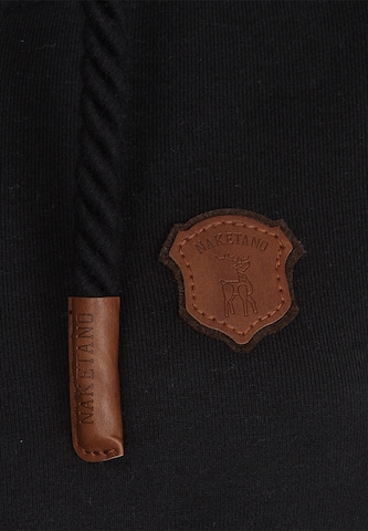 naketano - Sudadera con cremallera 'Brazzo' en negro