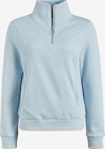 khujo Sweatshirt 'Arwa' in Blauw: voorkant